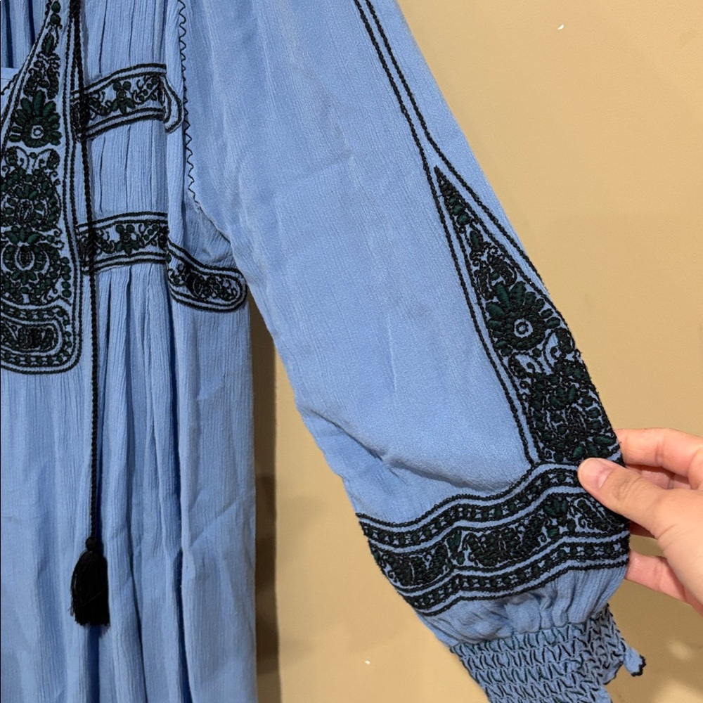 Free people wind willow embroidered dress - Picture 5 of 6